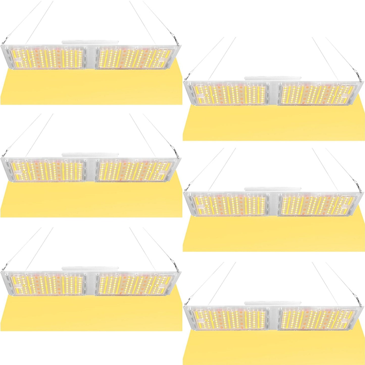 220W LED grow light 6 pack for commercial indoor plant growing Canada