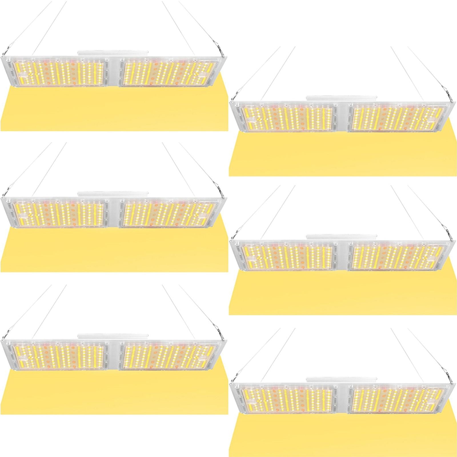 220W LED grow light 6 pack for commercial indoor plant growing Canada