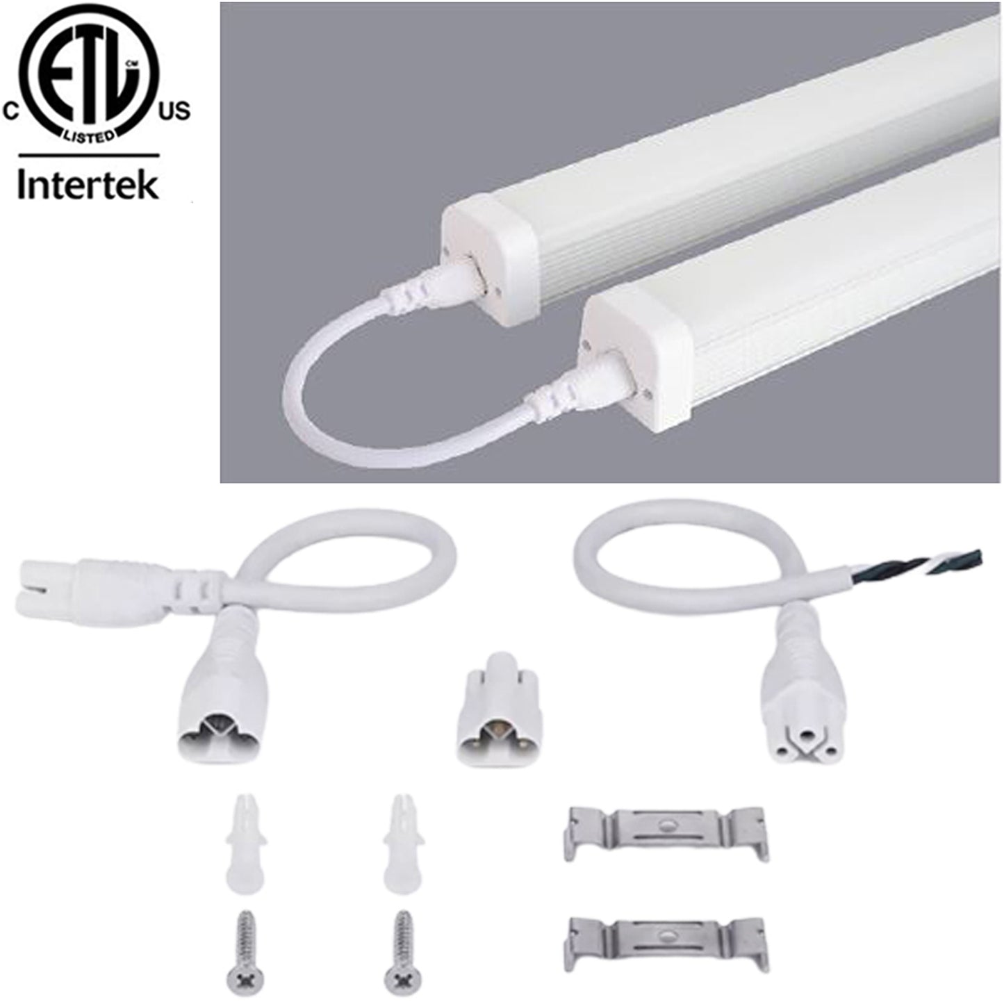LED Garage Lights Canada – 8 ft 60W (2×4 ft 30W) 5000K Daylight