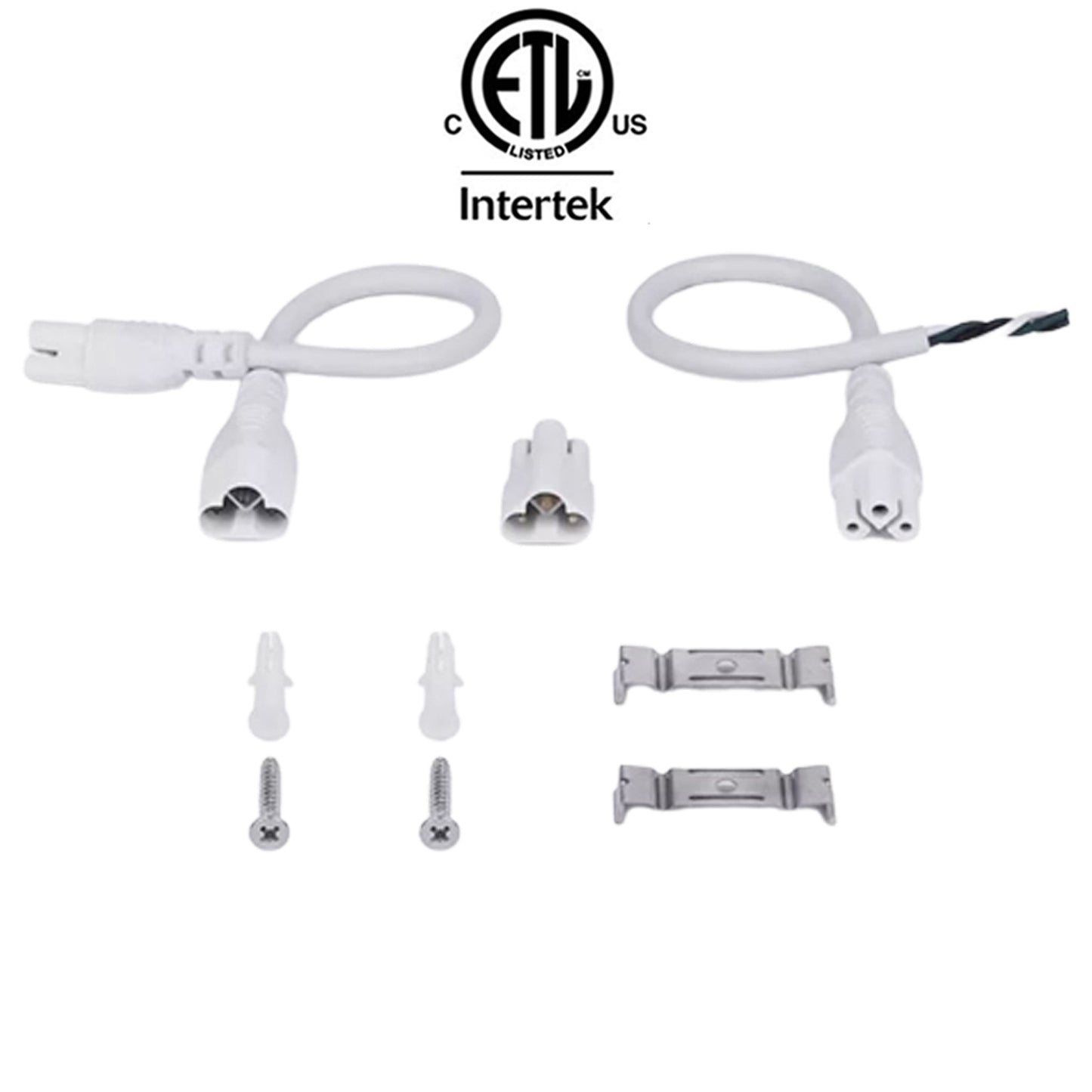 LED Garage Lights Canada. 8ft 80w (4ft 40w x2) 5000K Daylight 10,000Lm