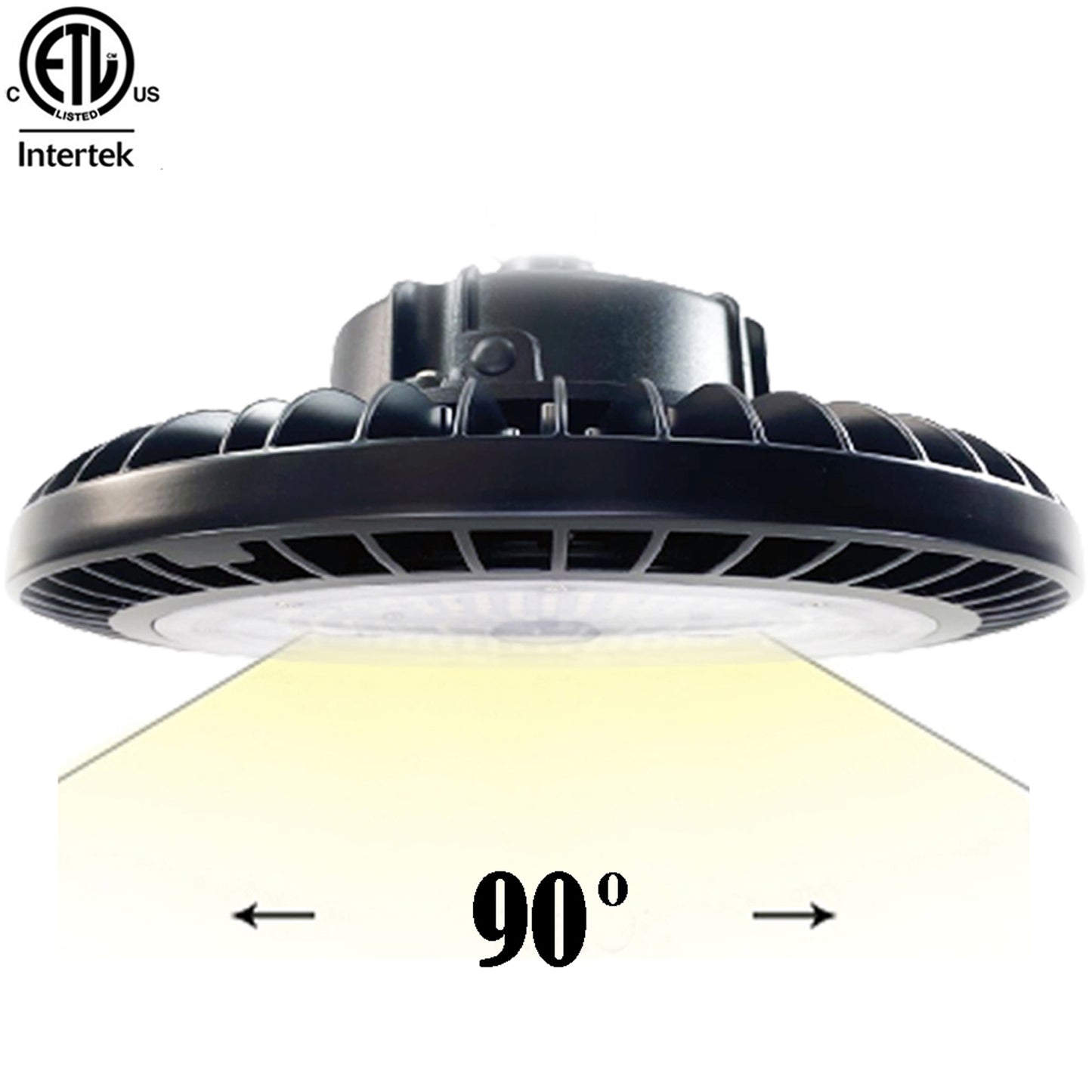 UFO LED Lights 200w, Canada, 100V-347V. 6000k Bright. 30500Lm. Bracket