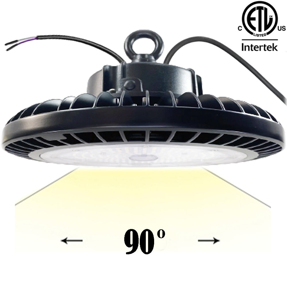 UFO LED High Bay Light 240w Canada 6000k 37000Lm cETL Warehouse Shop