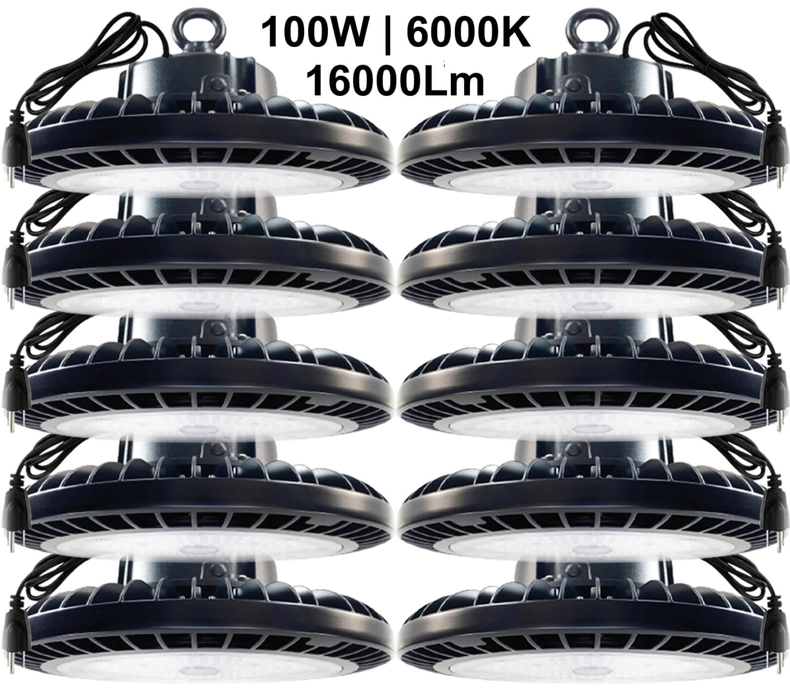 Brightest light for garage Canada 100W 6000K 16000Lm Plug 5ft ETL lighting.jpg