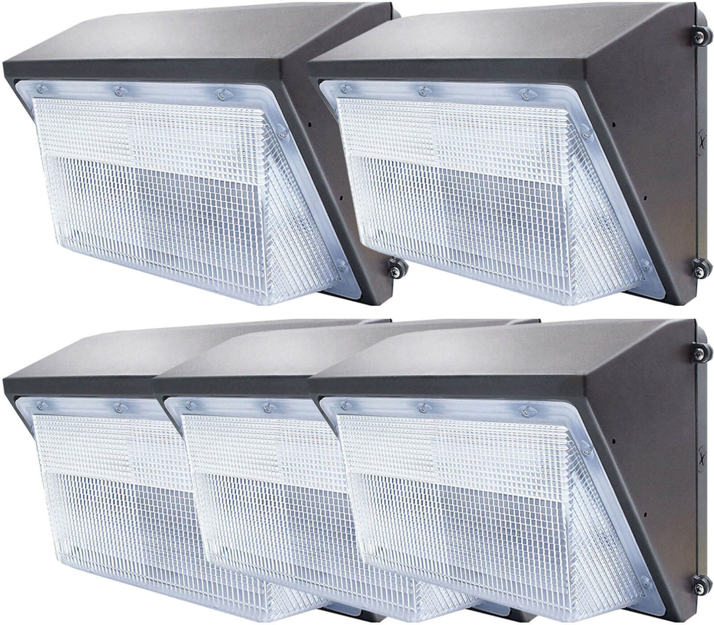Commercial building outside lighting Canada 120W 6000K Bright 5 pack for commercial property and warehouse lighting projects.jpg