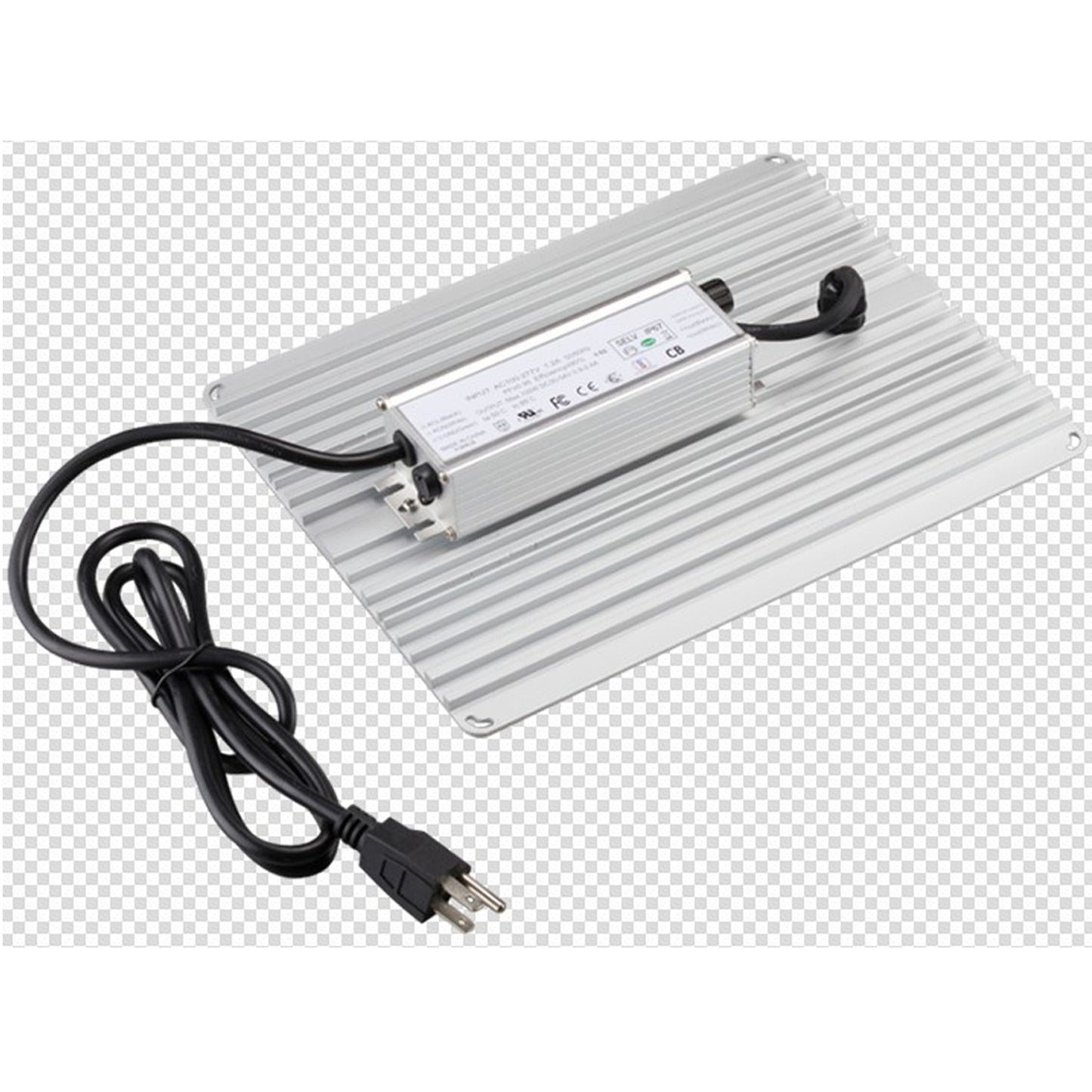 Grow lights LED full spectrum 100W Canada — package contents rope hangers power cord user manual ETL certified