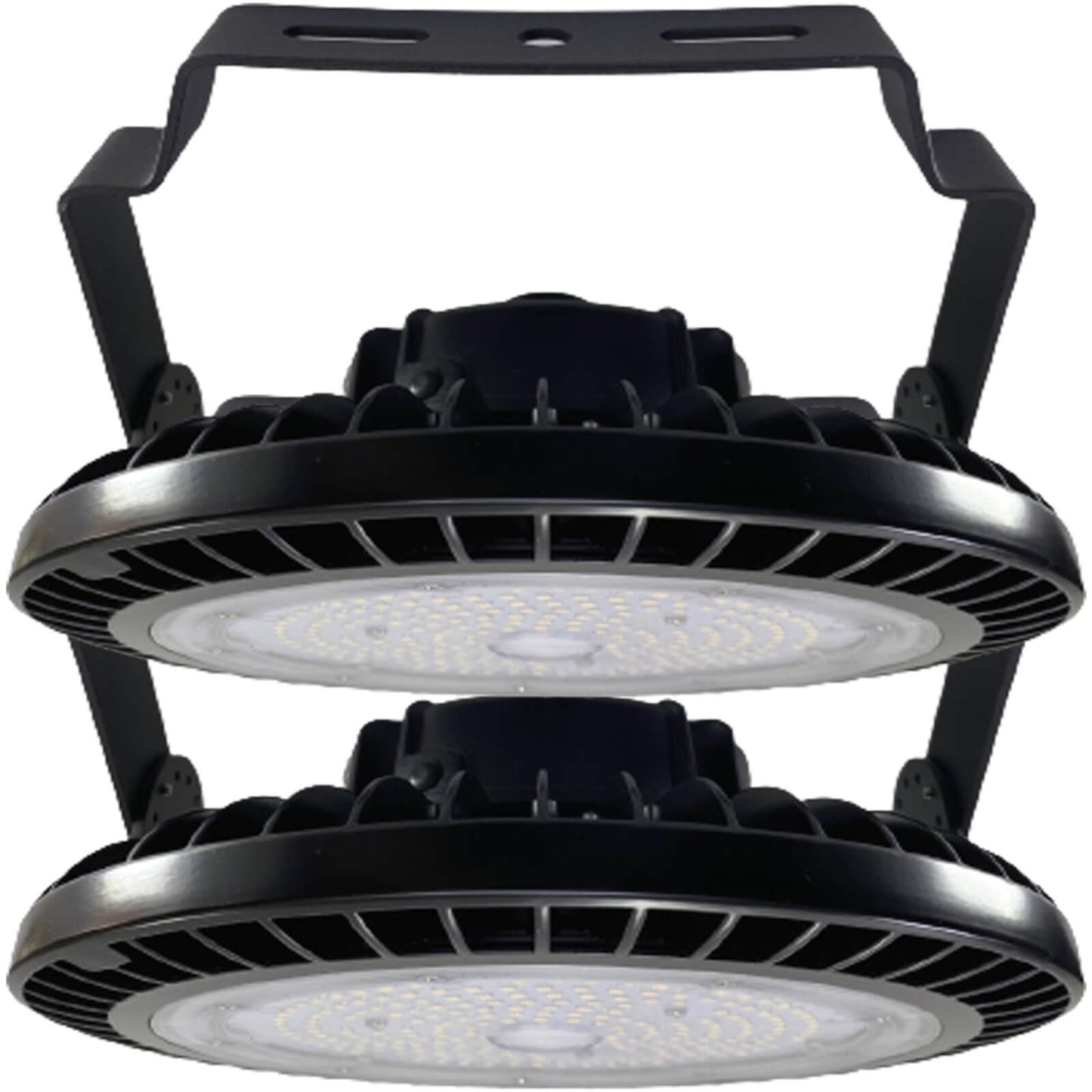 High Bay Garage Lights Canada 100W 2 Pack with adjustable brackets 5000K Daylight 15000Lm output and 5ft cable.jpg