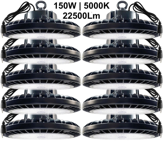 High bay LED lights 150w 5000K 22500 lumens for warehouse LED lighting canada commercial use.jpg
