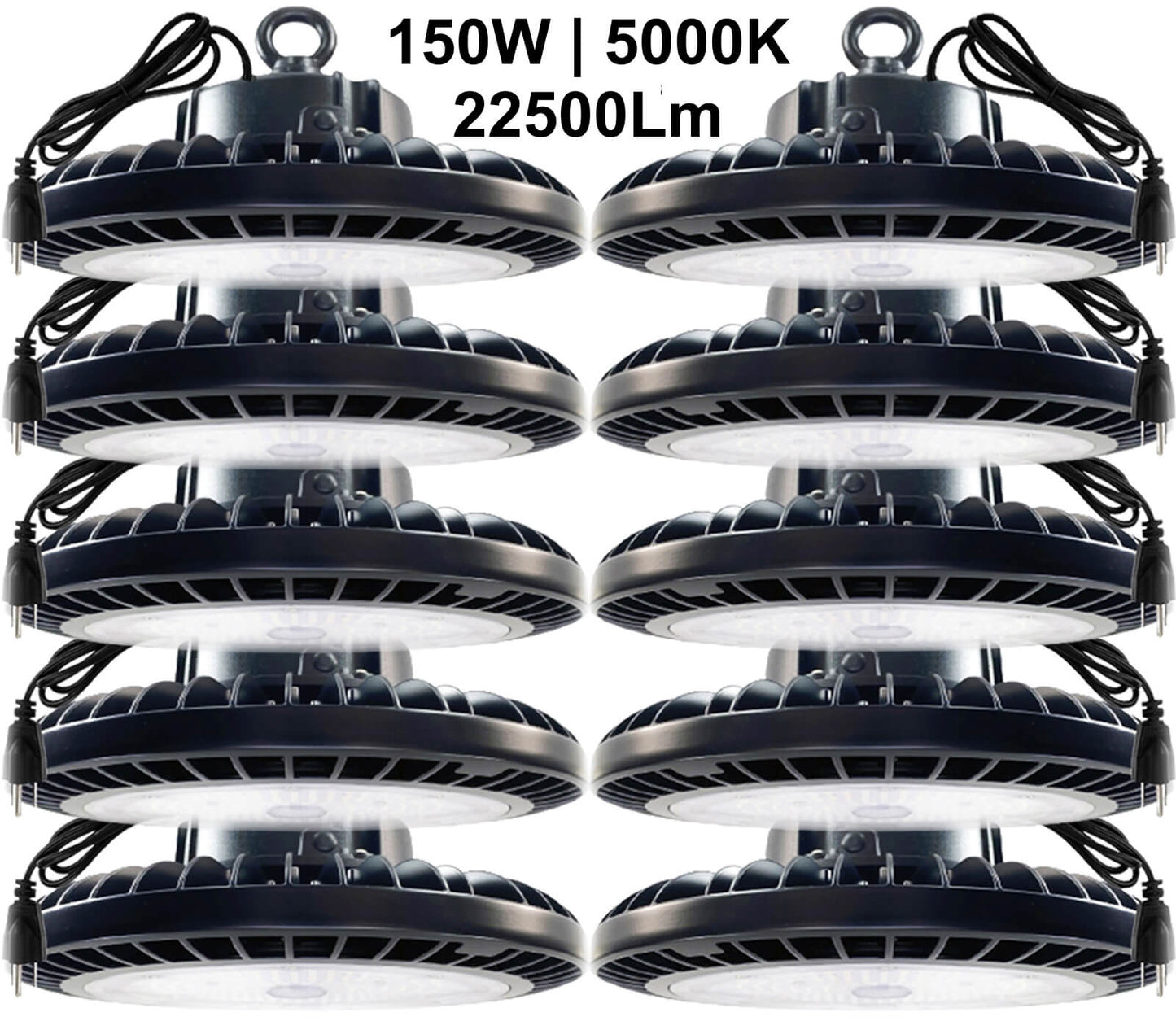 LED shop high bay lights 150W Canada 5000K daylight 22500 lumens Plug 5ft.jpg
