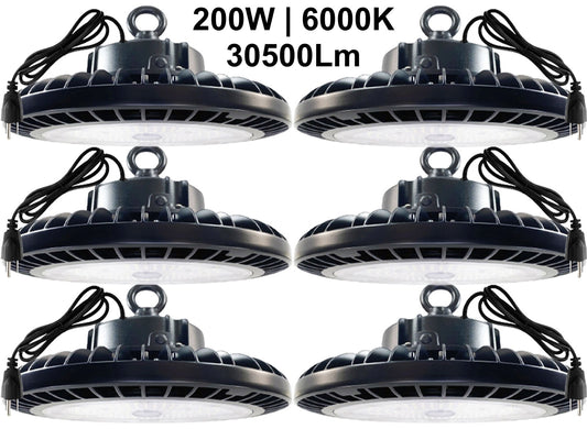 High Bay LED Lights 200W Canada 6000K 30500Lm ETL warehouse LED light fixtures.jpg
