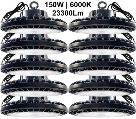 High Bay LED Lights Canada 150W high output performance with 23300Lm brightness 6000K Bright and 5ft cable.jpg