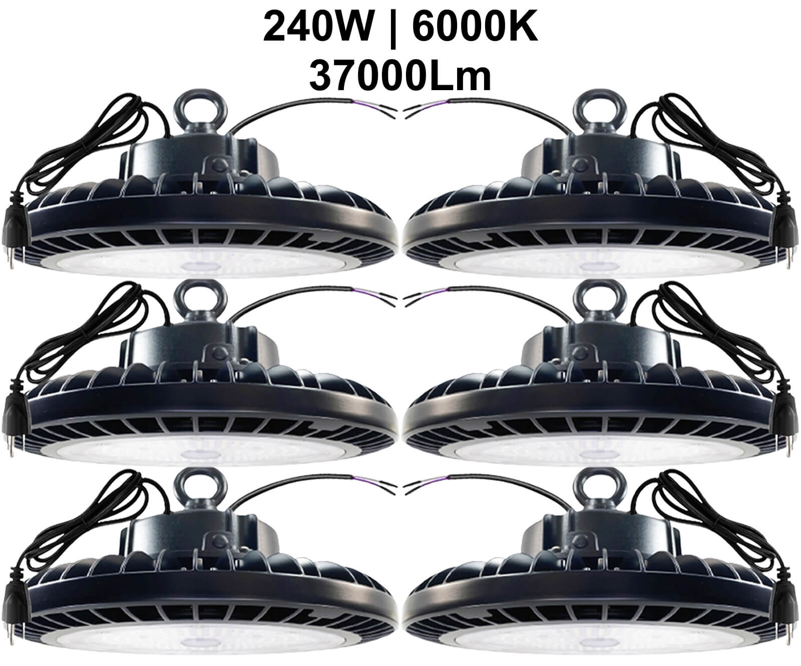 High Bay LED Warehouse Lights Canada 240W 6000K bright 37000Lm Plug 5ft.jpg