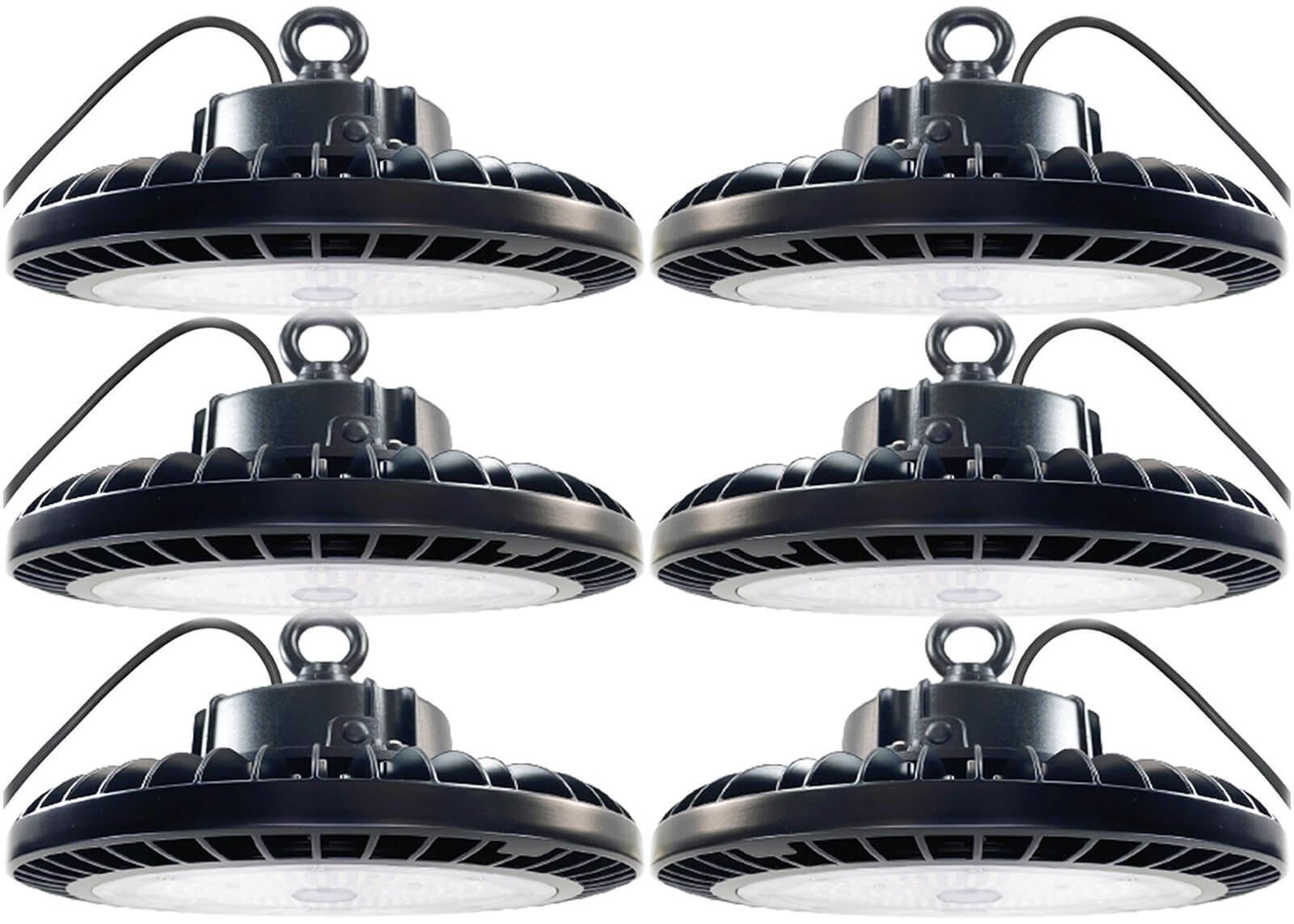 industrial low bay lighting 6 pack for commercial workshop lighting Canada.jpg