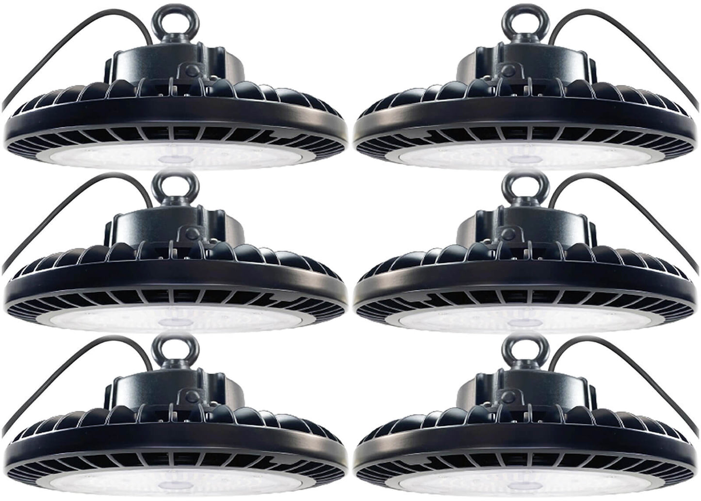 Super bright garage lights Canada 100W 6 pack for industrial garages storage buildings and workspaces.jpg