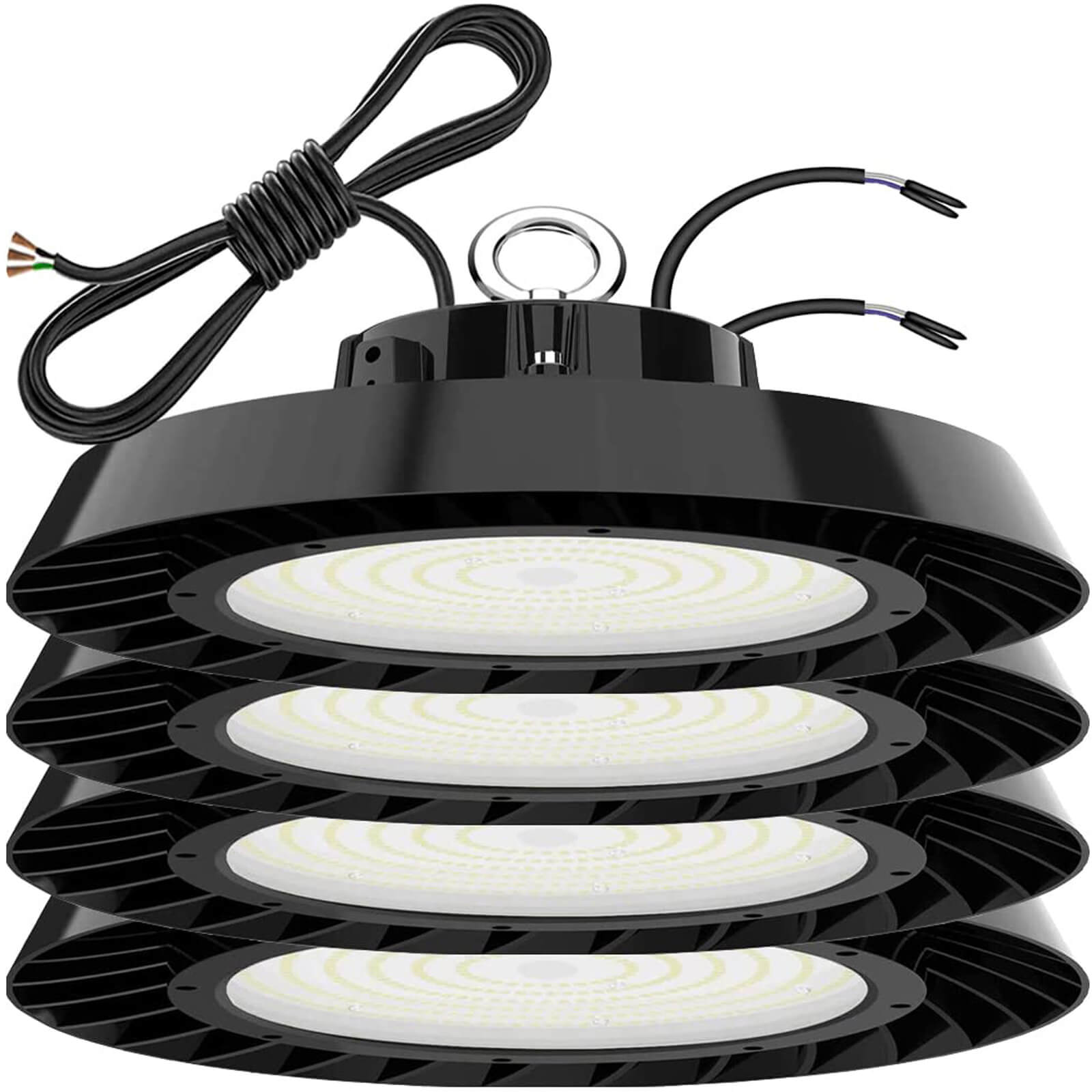LED garage lights Canada 150W 4 pack with 6000K Bright Daylight output for commercial garages and workshops.jpg
