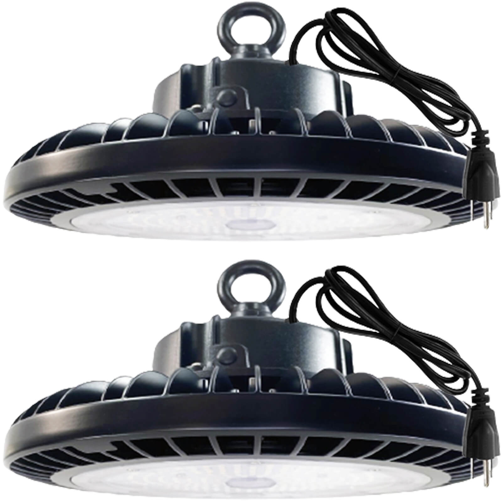 LED lighting for warehouse Canada 2 pack LED high bay light 200W garage lighting.jpg