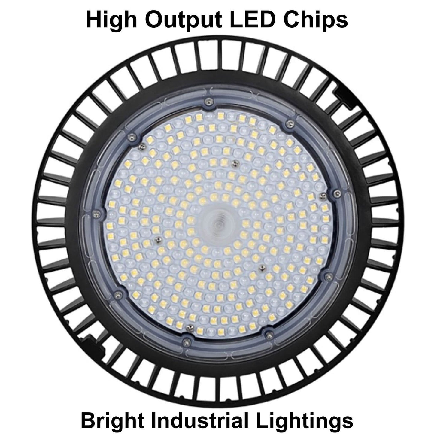 Shop high bay LED lights Canada 100W 5000K high-efficiency 15000 lumens output for garage and warehouse applications.jpg