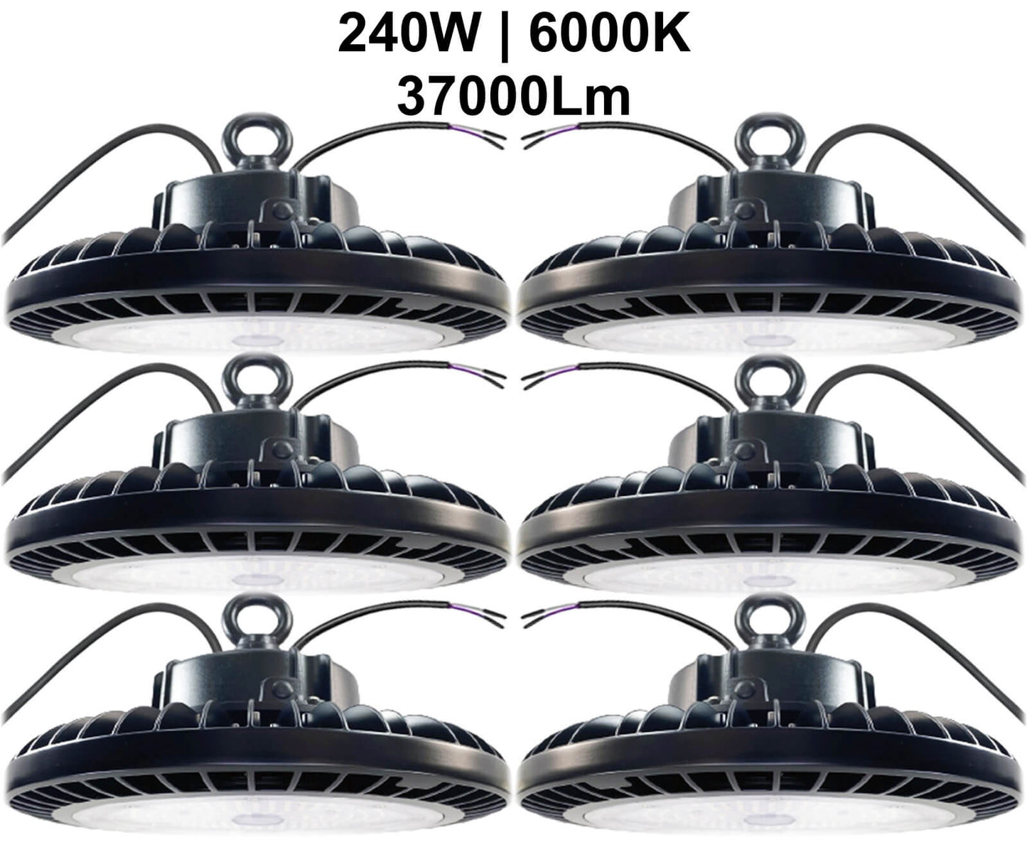 Warehouse LED High Bay Lights Canada 240W 6000K bright 37000Lm commercial lighting.jpg
