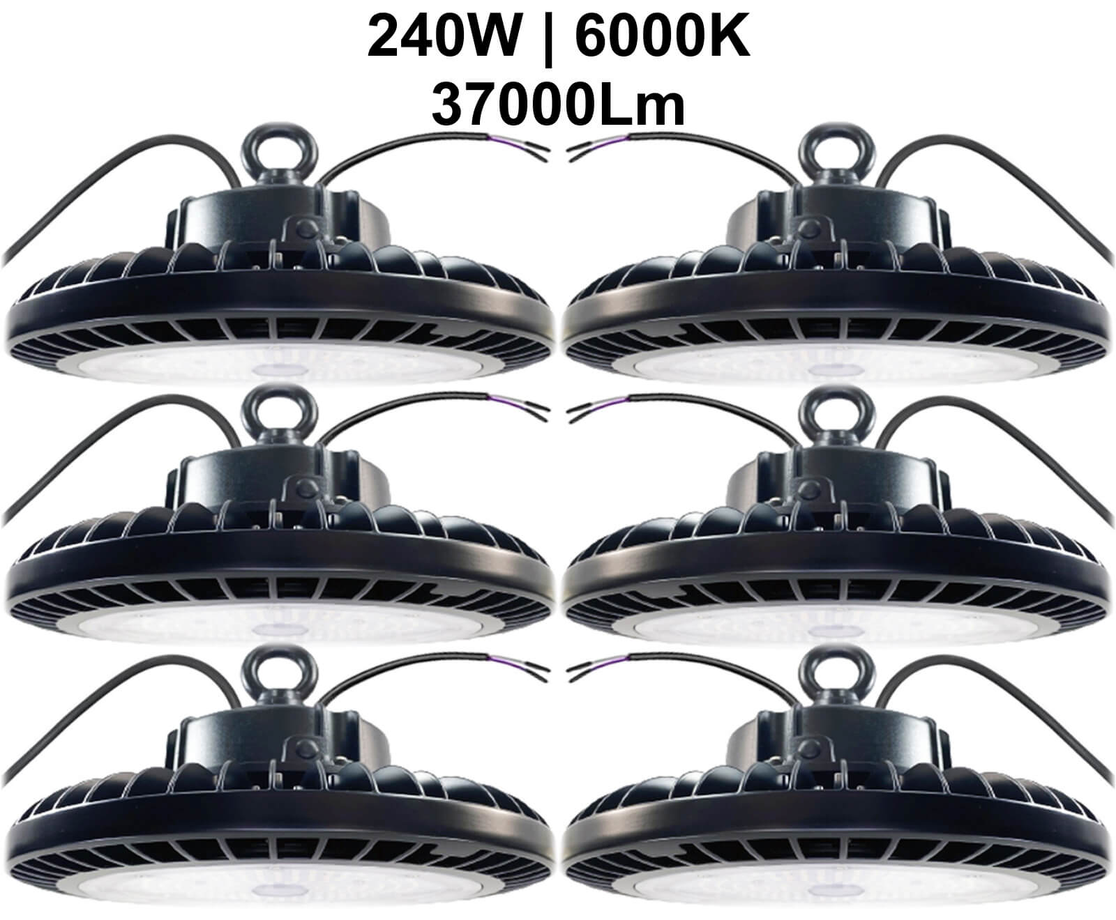 Warehouse LED High Bay Lights Canada 240W 6000K bright 37000Lm commercial lighting.jpg