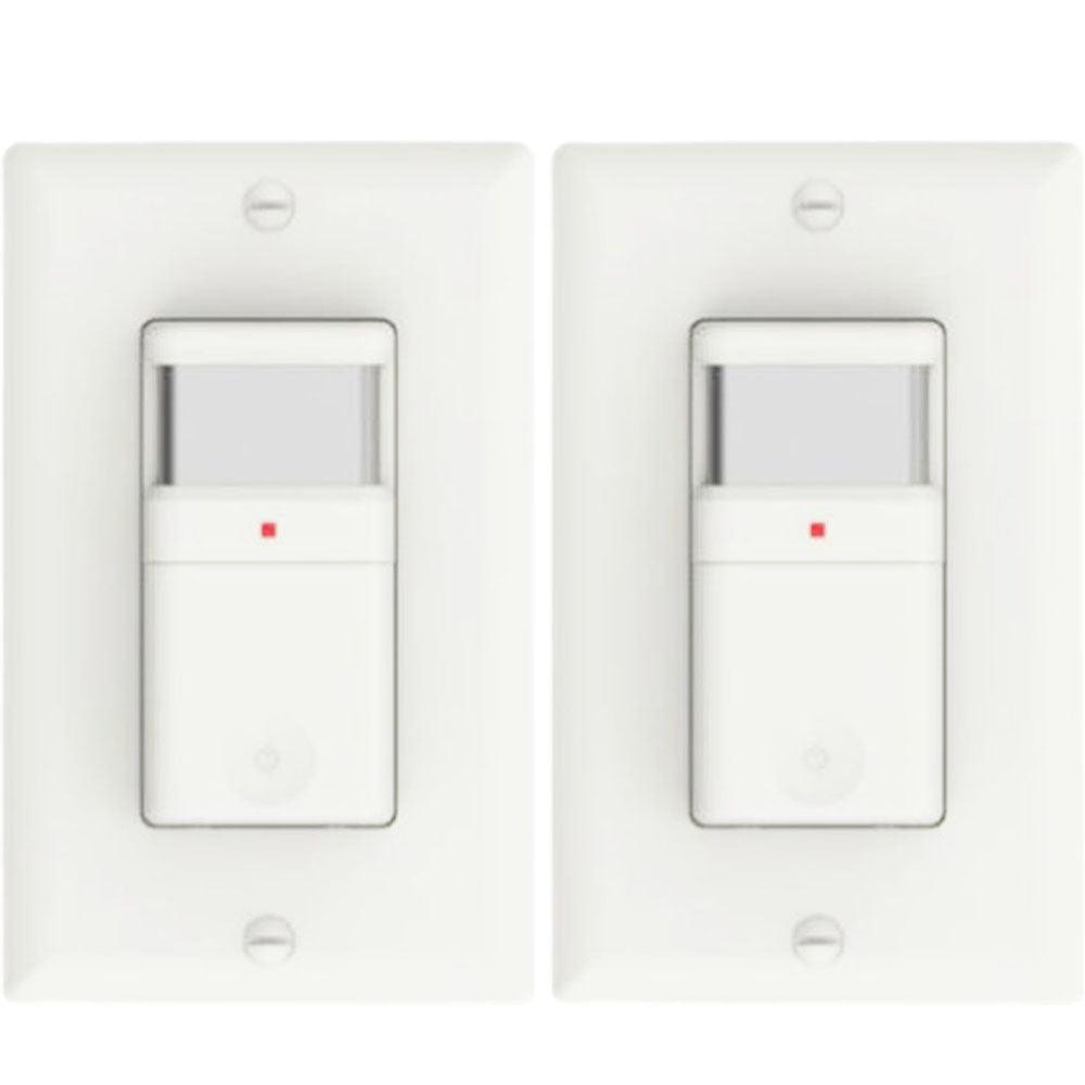 Bathroom Occupancy Sensor, Canada 2 Pack Motion Sensor Switches Indoor 120V - Led Light Canada