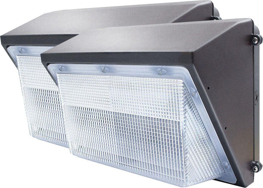 Commercial Wall Pack lights, Canada 100-347V 2 pack 120w Dusk to Dawn 6000k Bright - Led Light Canada