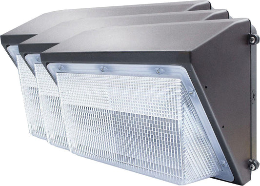 Commercial Outdoor Lighting Canada 347V 3 pack 120w Dusk to Dawn 6000k Bright - Led Light Canada