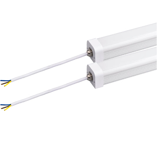 Linkable Led Shop Lights, Canada, 4ft 2 Pack 30w 3000k Warm White 3750Lm Patio