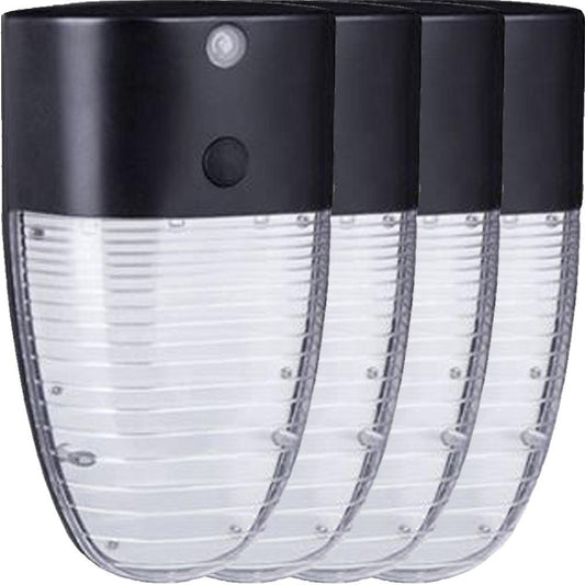 Exterior House Lights: Canada 13w 5000k 4 Pack Led Dusk to Dawn Wall Yard Porch - Led Light Canada