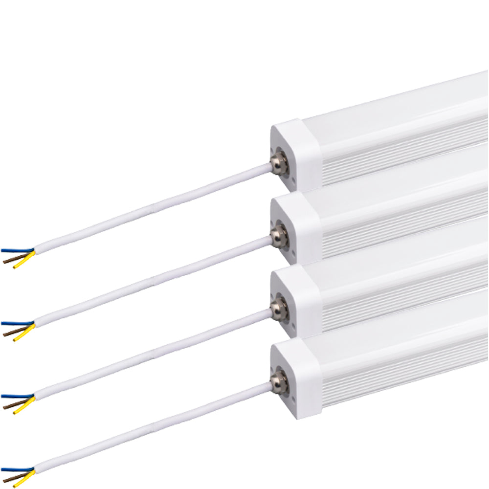 4ft Led Shop Lights, Canada: 4 Pack Light 4ft 30w 3000k 5000Lm Basement