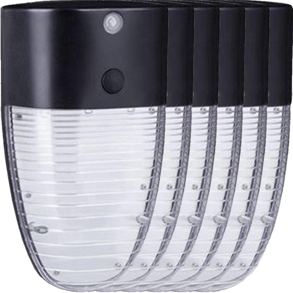 Outdoor Wall Lighting Canada: 13w 5000k 6 Pack Led Dusk to Dawn House - Led Light Canada