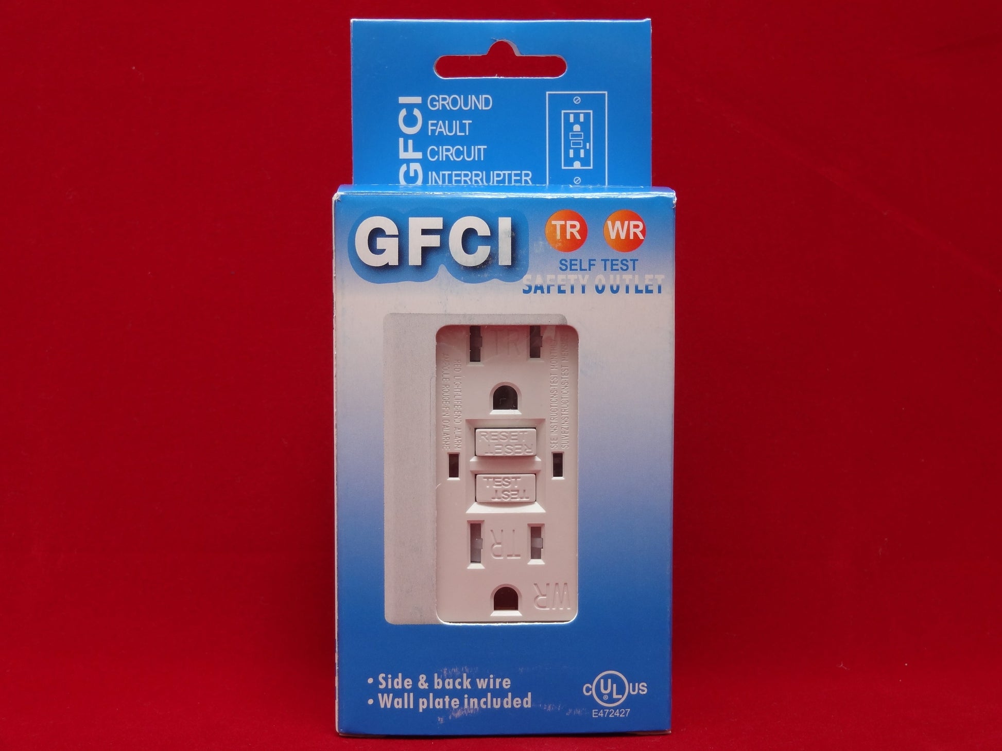 WR TR GFCI: Canada 15amp 2pack Weather Resistant Outlet Outdoor Receptacle - Led Light Canada