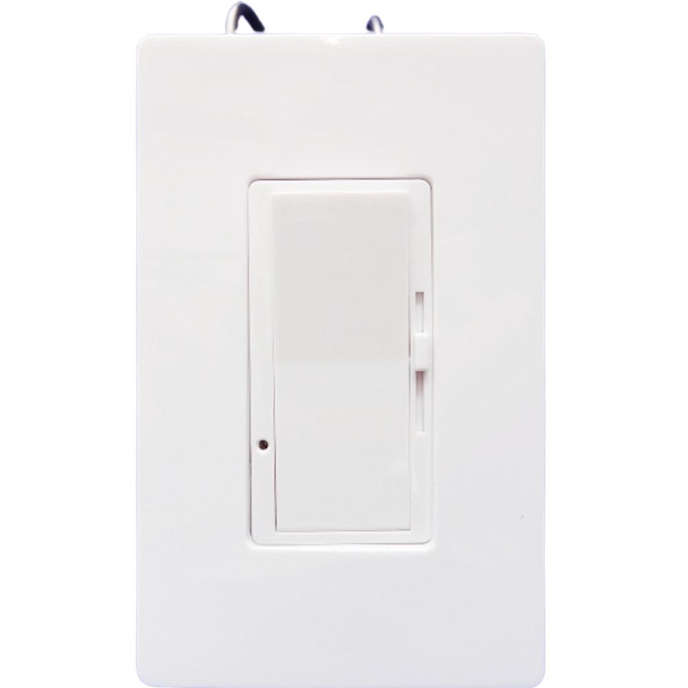 Led Dimmer Switch Canada: 6 Pack Screwless Single Pole Dimmer White 120V - Led Light Canada